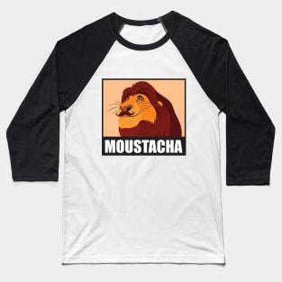 Moustacha Baseball T-Shirt